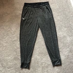 Under Armour heatgear joggers. Heather gray.